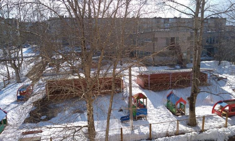 В детском саду на ул. П.Коммуны, 44а тихо.