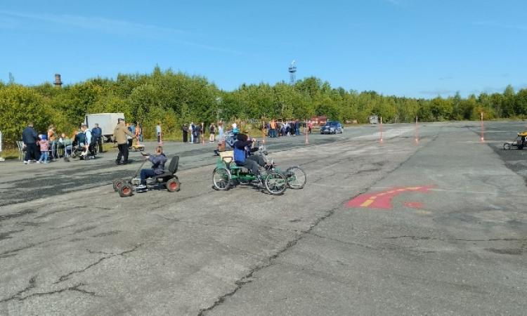 Для детей были организованы катания и развлечения